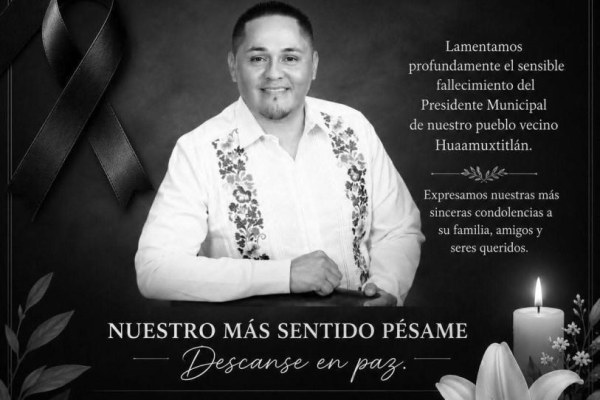 Muere alcalde por disparos de arma de fuego