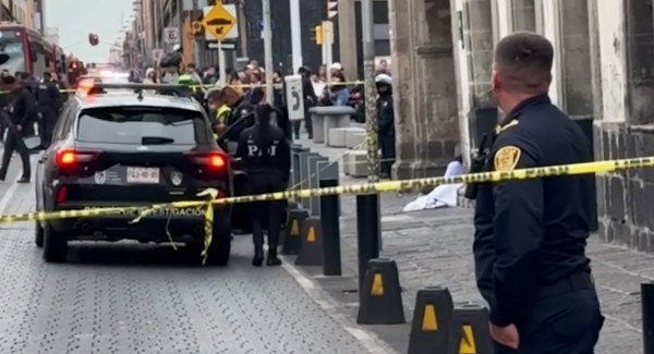Ataque armado deja un muerto en centro de CDMX