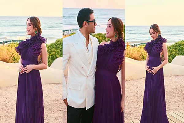Cynthia Rodríguez presume su baby bump en segundo embarazo