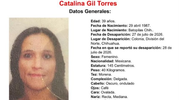 Desaparece en Chihuahua