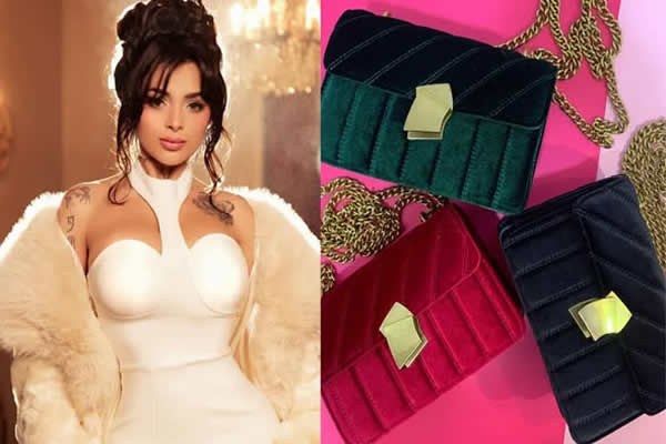 Hallan bolsos Gucci de Karely Ruiz tirados tras asalto a su casa