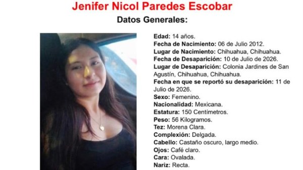 Desaparece en Jardines de San Agustín