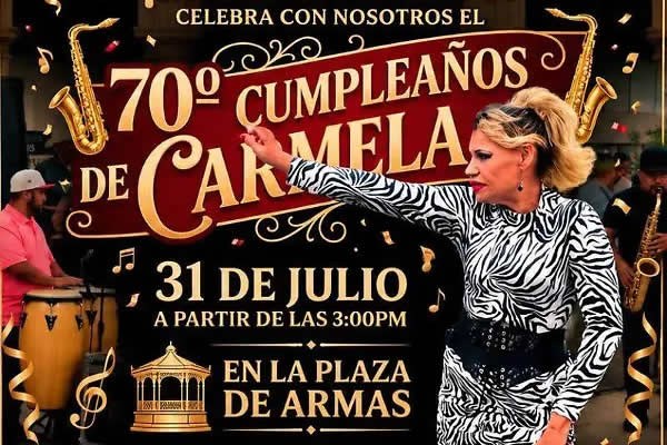 Invitan a celebrar los 70 años de Carmela en La Liber