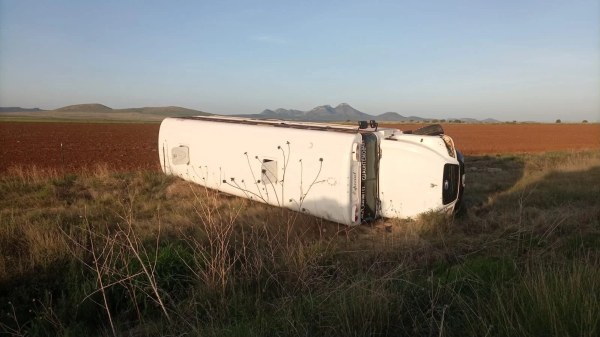 Muere tras accidente de camión