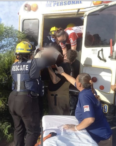 Choque deja 24 lesionados