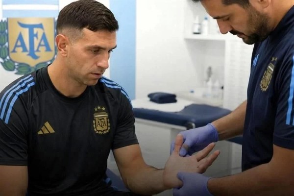 Preocupa en Argentina lesión de 'Dibu' Martínez