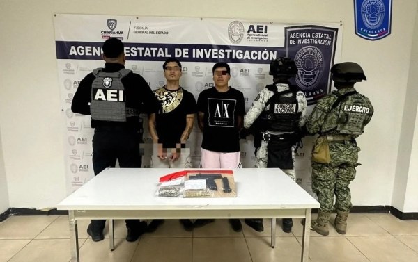 Detienen a dos hombres por presunta posesión de marihuana