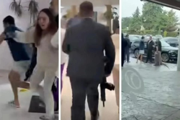Irrumpe alcalde en club con hombres armados