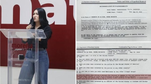 Retiraron visa a Presidenta de Morena por no acudir a Corte