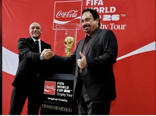 ¡La Copa del Mundo está en México! Exhiben el trofeo original