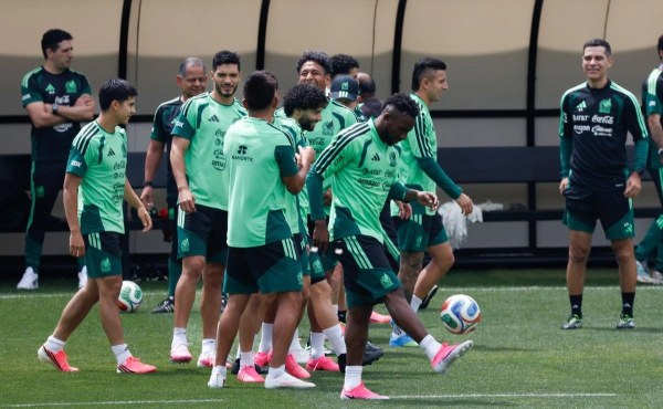 Realiza México su primer entrenamiento del mundial