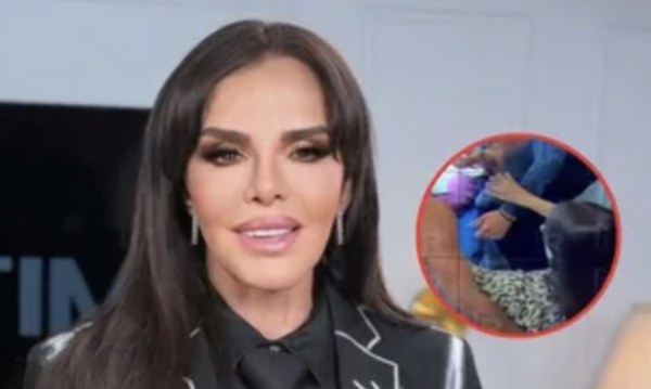 Zafarrancho con la prensa deja lesionada a Lucía Méndez