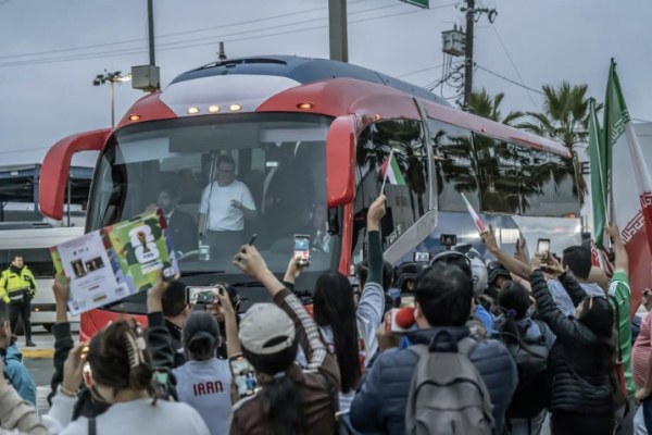 Pasión mundialista: Aficionados reciben a la Selección de Irán en Tijuana