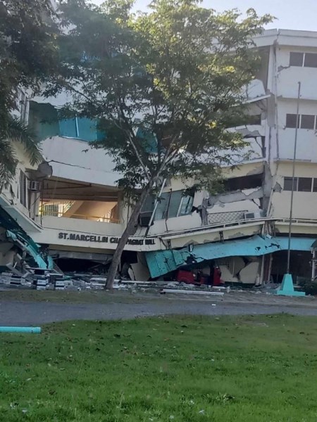 Temblor magnitud 7.8 sacude el sur de Filipinas