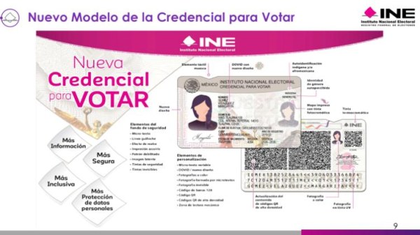 Saca INE nueva credencial para votar
