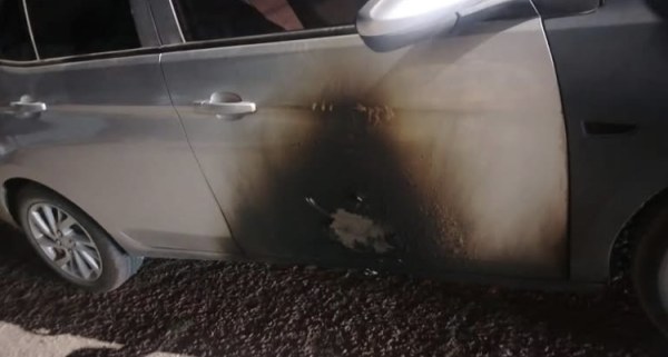 Fuga de gas provoca incendio en cochera