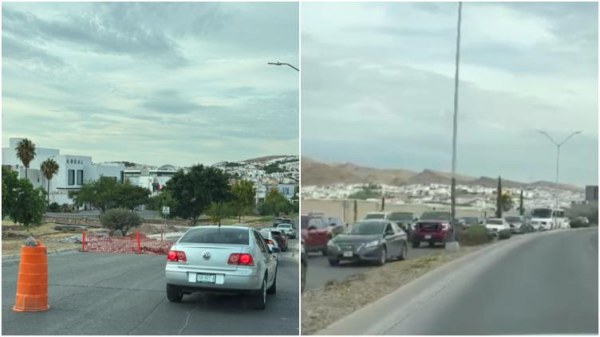 Captan kilométricas filas en La Cantera por obras