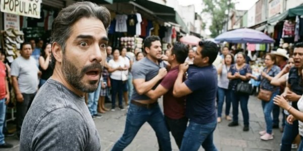 Caos en la alfombra! Omar Chaparro solo pedía calma