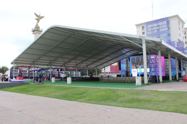 Listo el Ángel para recibir la inauguración del mundial