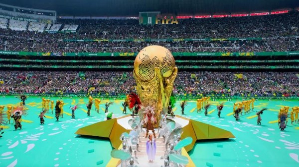 Inauguran el mundial en el Azteca