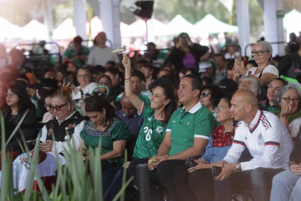 Sheinbaum inaugura el Mundial en el Hermanos Galeana