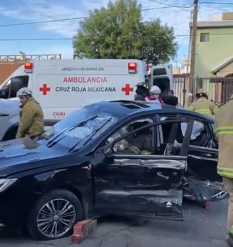 Choque deja cuatro lesionados