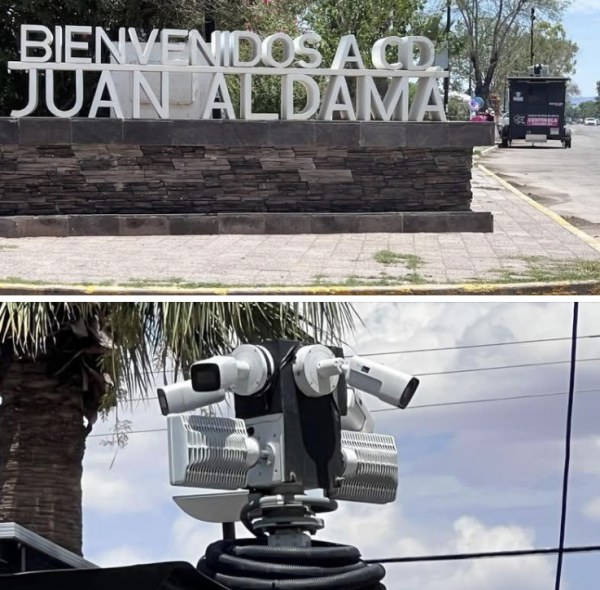 Instalan torre Centinela en acceso a Aldama