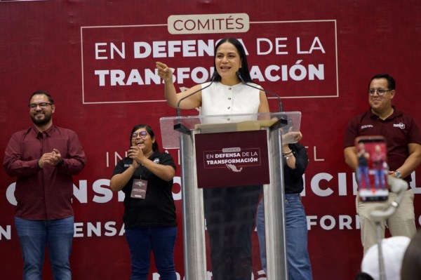 Instala Ariadna Montiel el comité de Morena más grande en Juárez