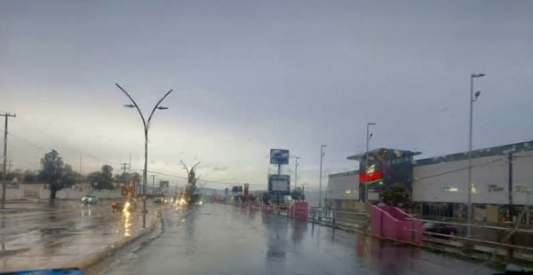 Lluvia matutina refresca Cuauhtémoc