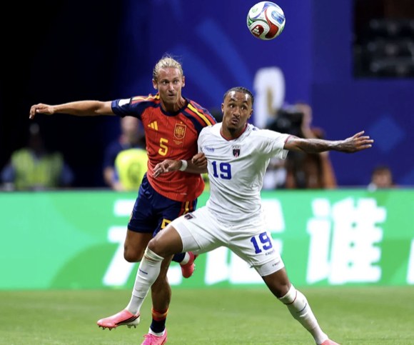 Cabo Verde frena a España en primer tiempo sin goles y sin Lamine Yamal
