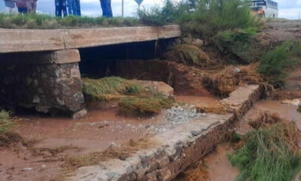 Cierran libre de Camargo-Jiménez por colapso de puente