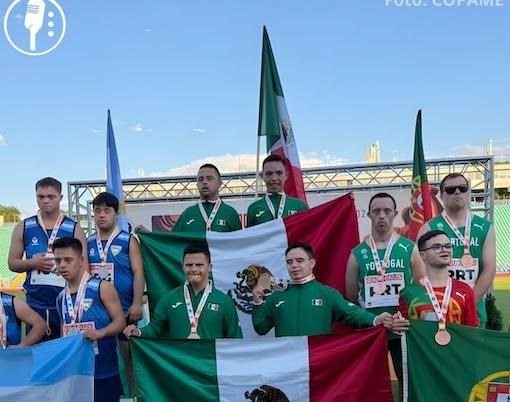 México gana 10 medallas en Campeonato Mundial de Síndrome de Down