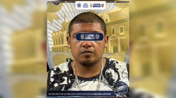 Lo detienen con presuntas bolsas de cristal