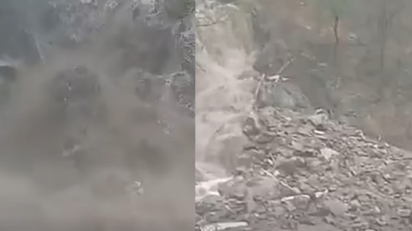 Se derrumba tramo en carretera a Ocampo