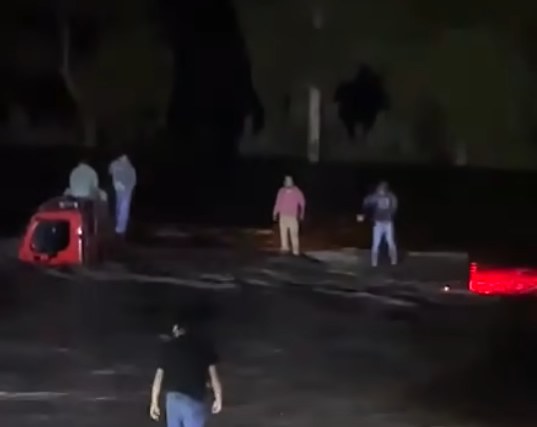 Reportan cuatro atrapados en río de Sisoguichi