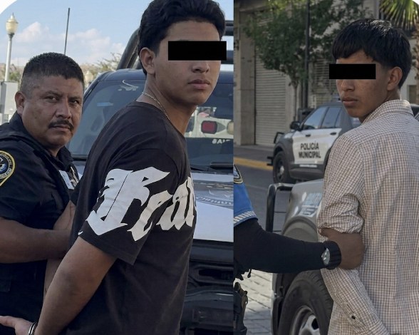 Pelea en pleno Centro deja cinco jóvenes detenidos