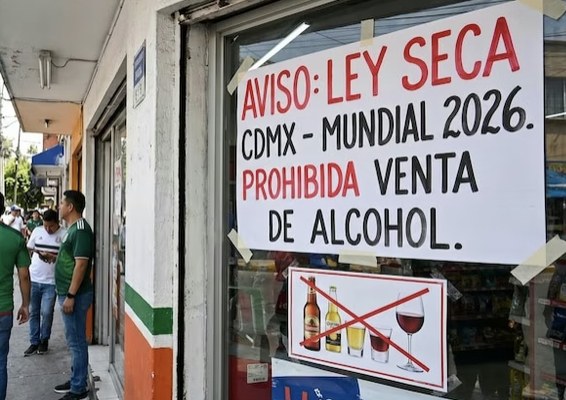 Habrá Ley Seca en CDMX por el partido México vs. Chequia