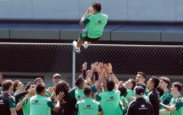 Hacen el '¡Quiere volar!' en entrenamiento de México