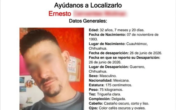 Hallan a desaparecido sin vida