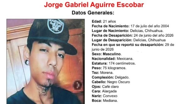 Desaparece en Delicias