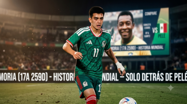 Gilberto Mora hace historia en el Mundial: solo lo supera Pelé