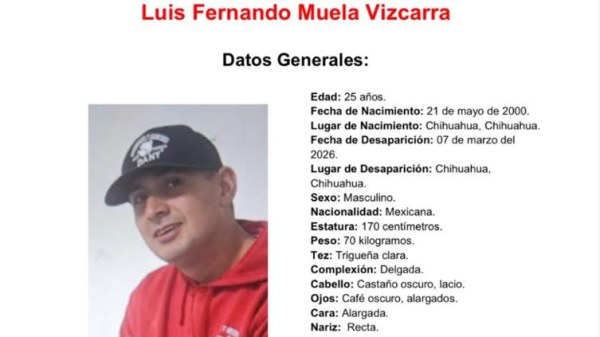 Desaparece en Chihuahua