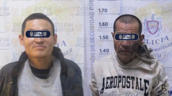 Los detienen con mercancía robada