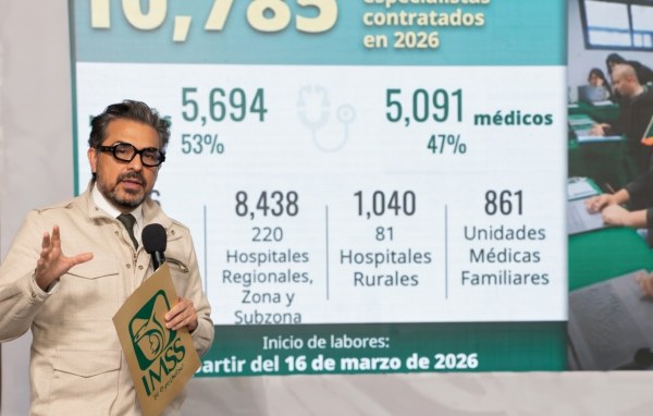 Contrata IMSS a 389 especialistas para Chihuahua
