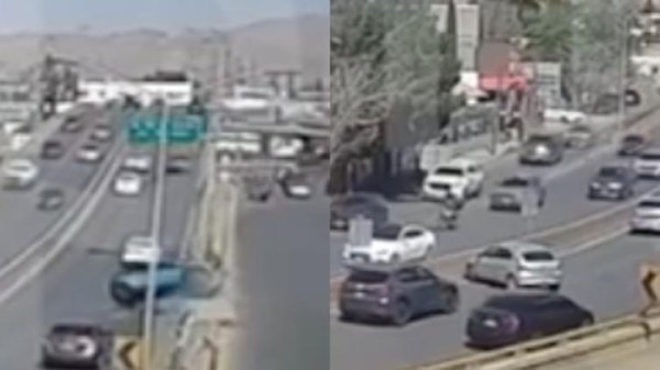 Captan choque en La Cantera