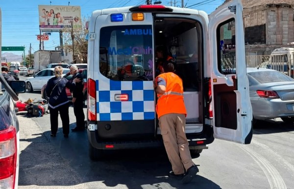 Arrollan a motociclista en Lombardo Toledano