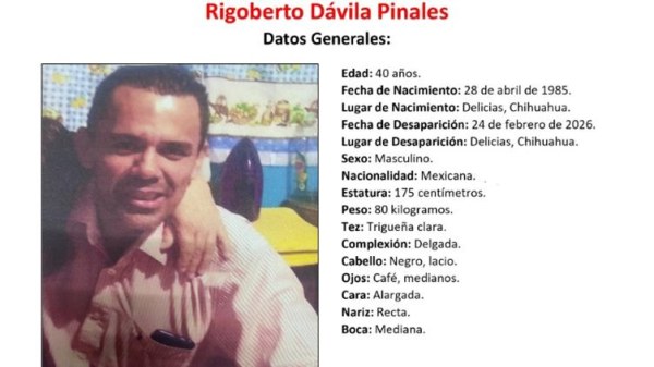 Desaparece en Delicias