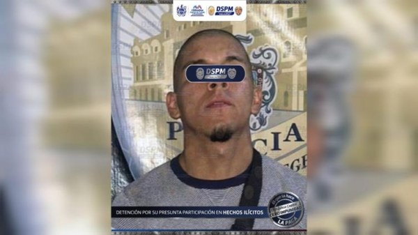 Lo detienen con celular robado en el centro