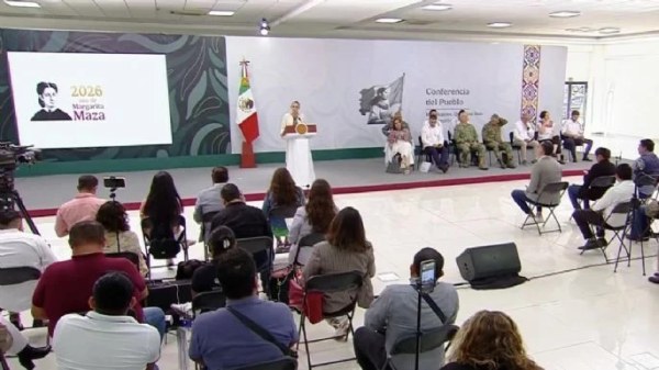 Sheinbaum anuncia envío de barco a Cuba