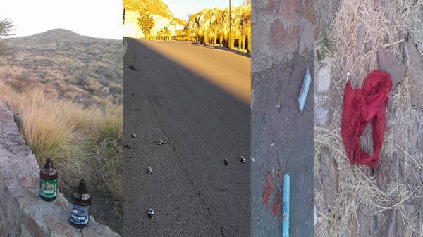 Denuncian cantina al aire libre en mirador de la Francisco Villa